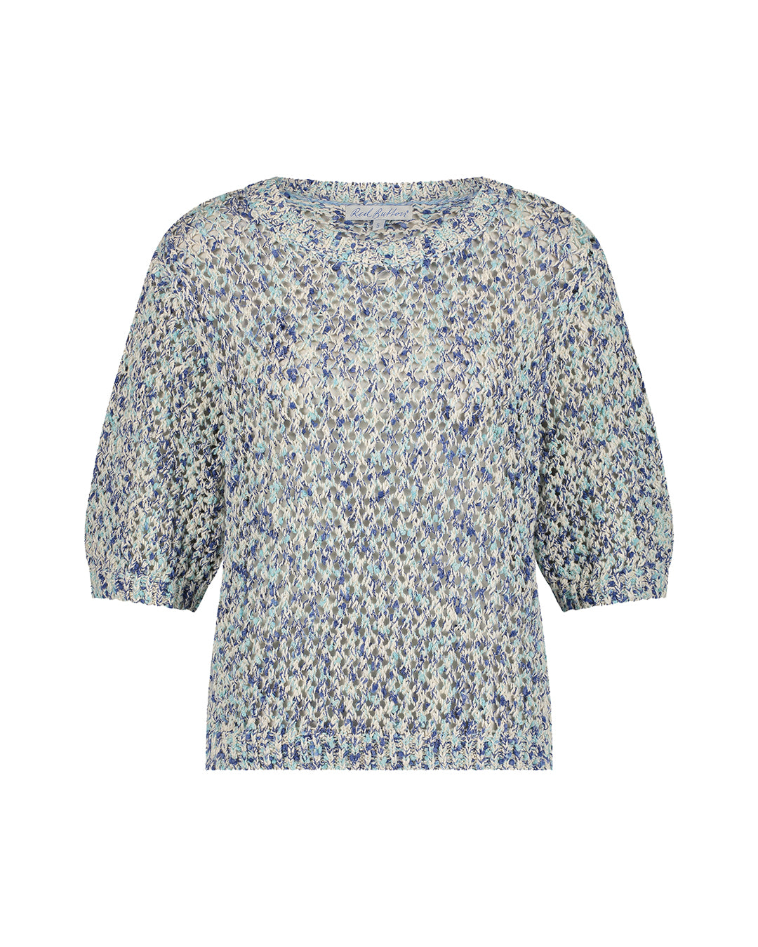 Red Button Blue Jolene Holey Knit Sweater SRB4533