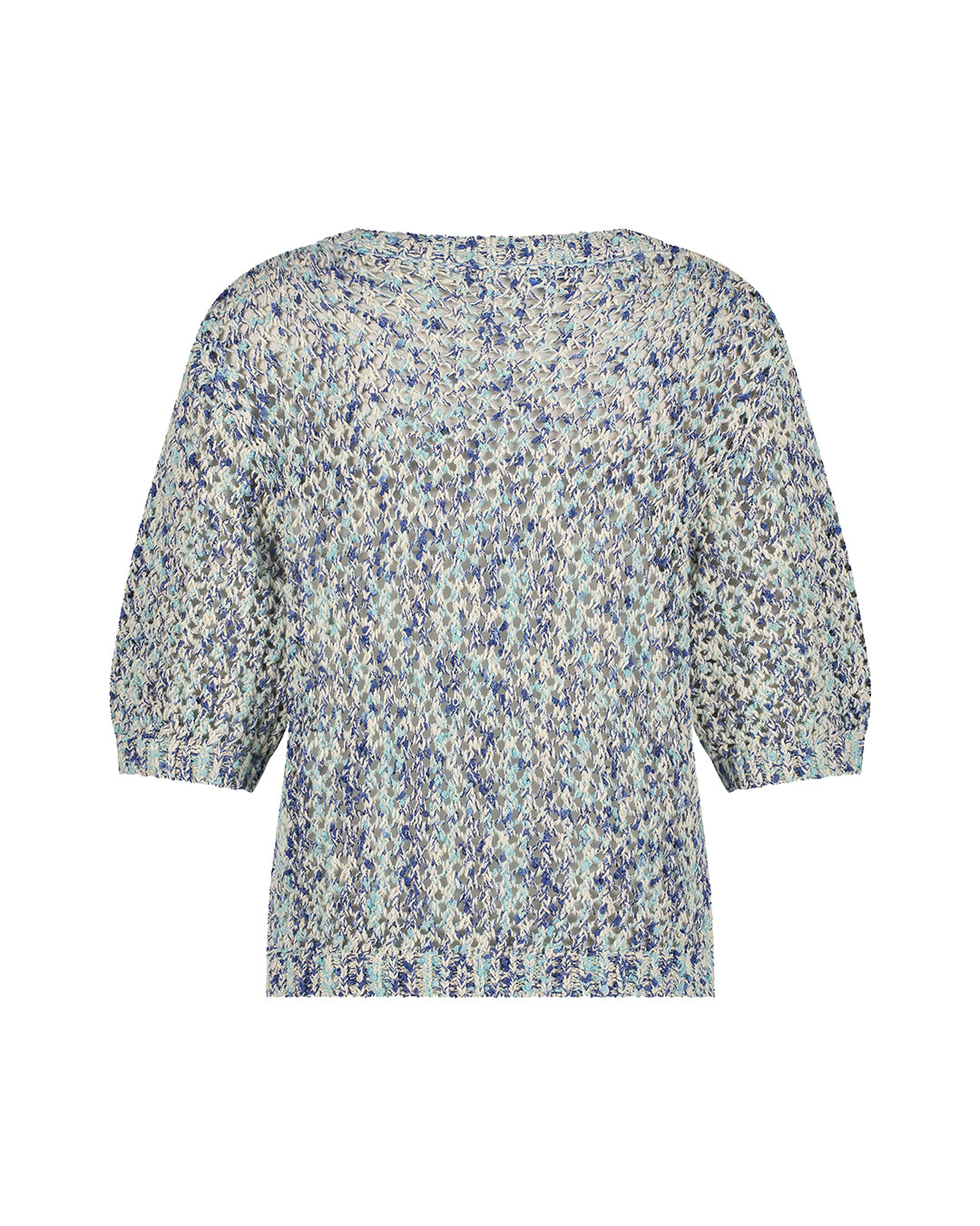 Red Button Blue Jolene Holey Knit Sweater SRB4533
