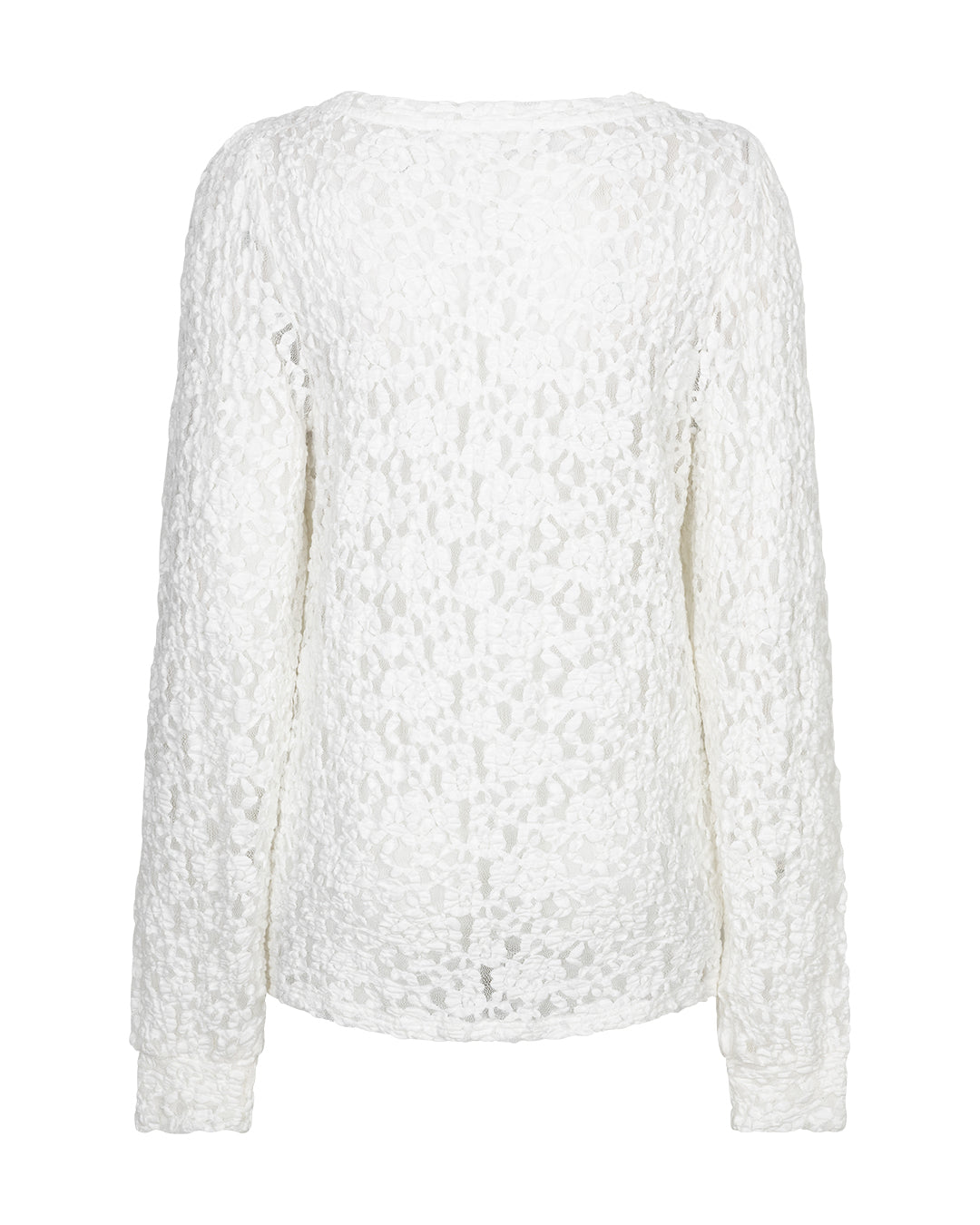 Red Button Top Lace T-Shirt SRB5068