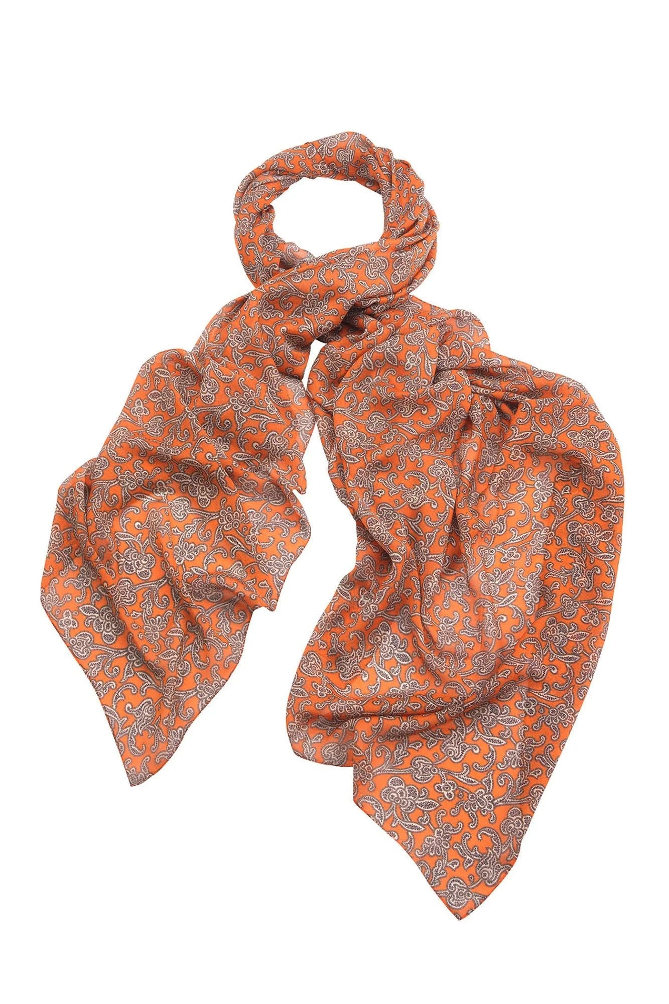 One Hundred Stars Floral Paisley Scarf