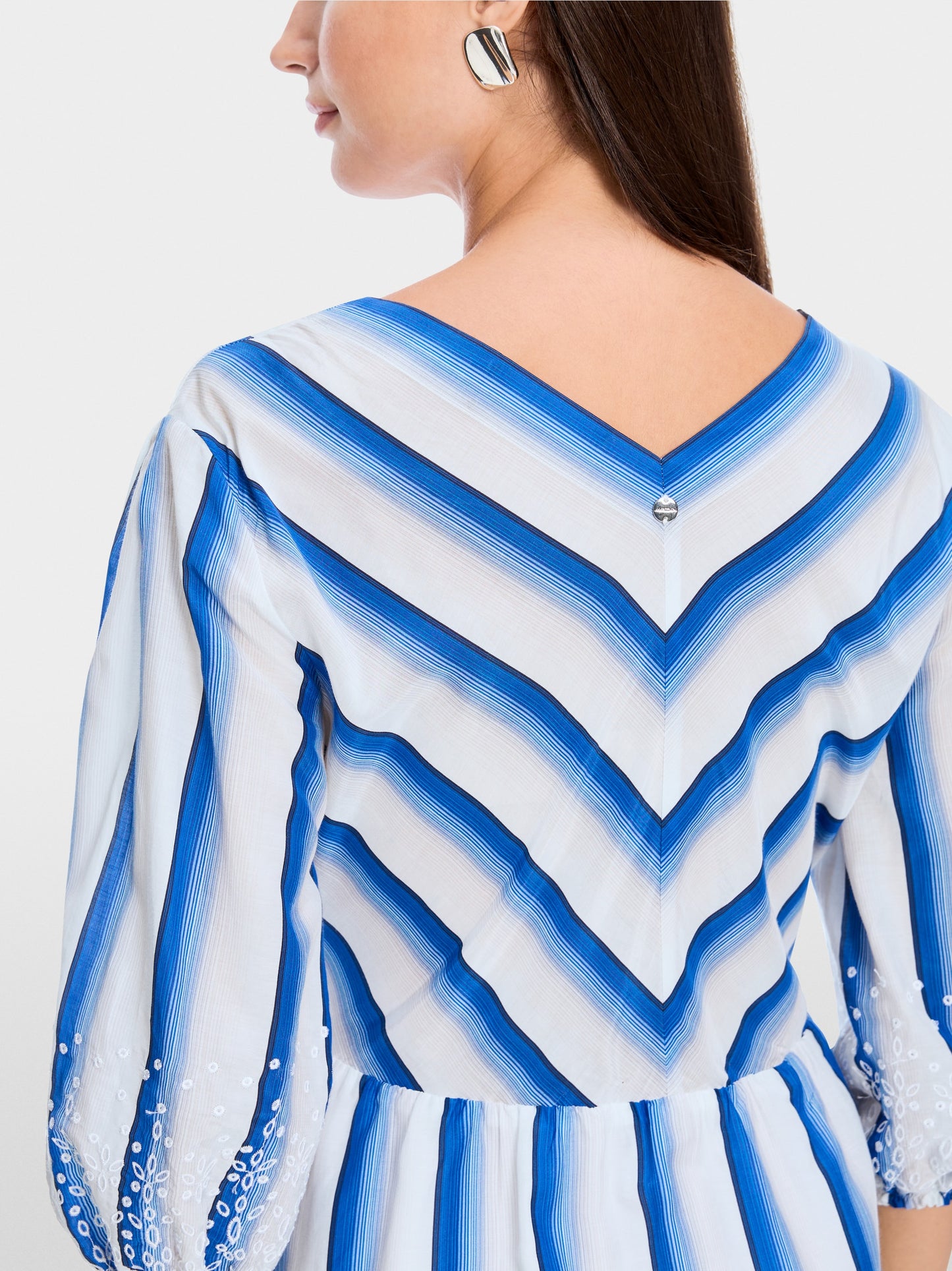 Marc Cain Collections Stripe Dress YC2145W72