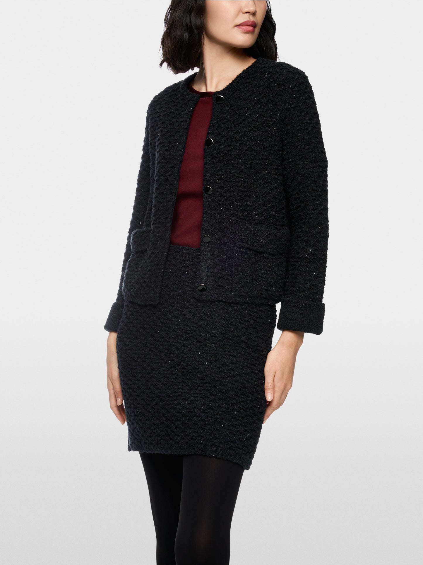 Marc Cain Sparkly Cardigan ZC3910M29