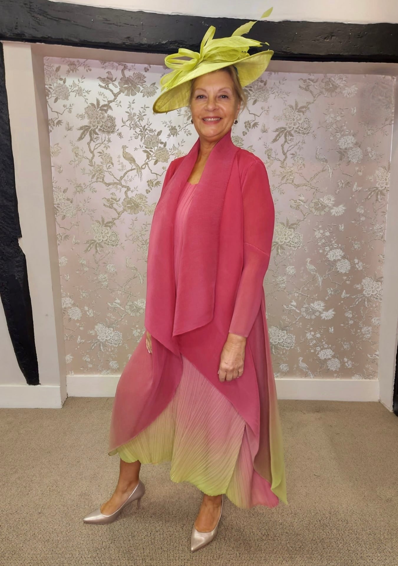 Alquema Acid Dream Collare Coat & Estrella Dress Ac2404/AD1072L