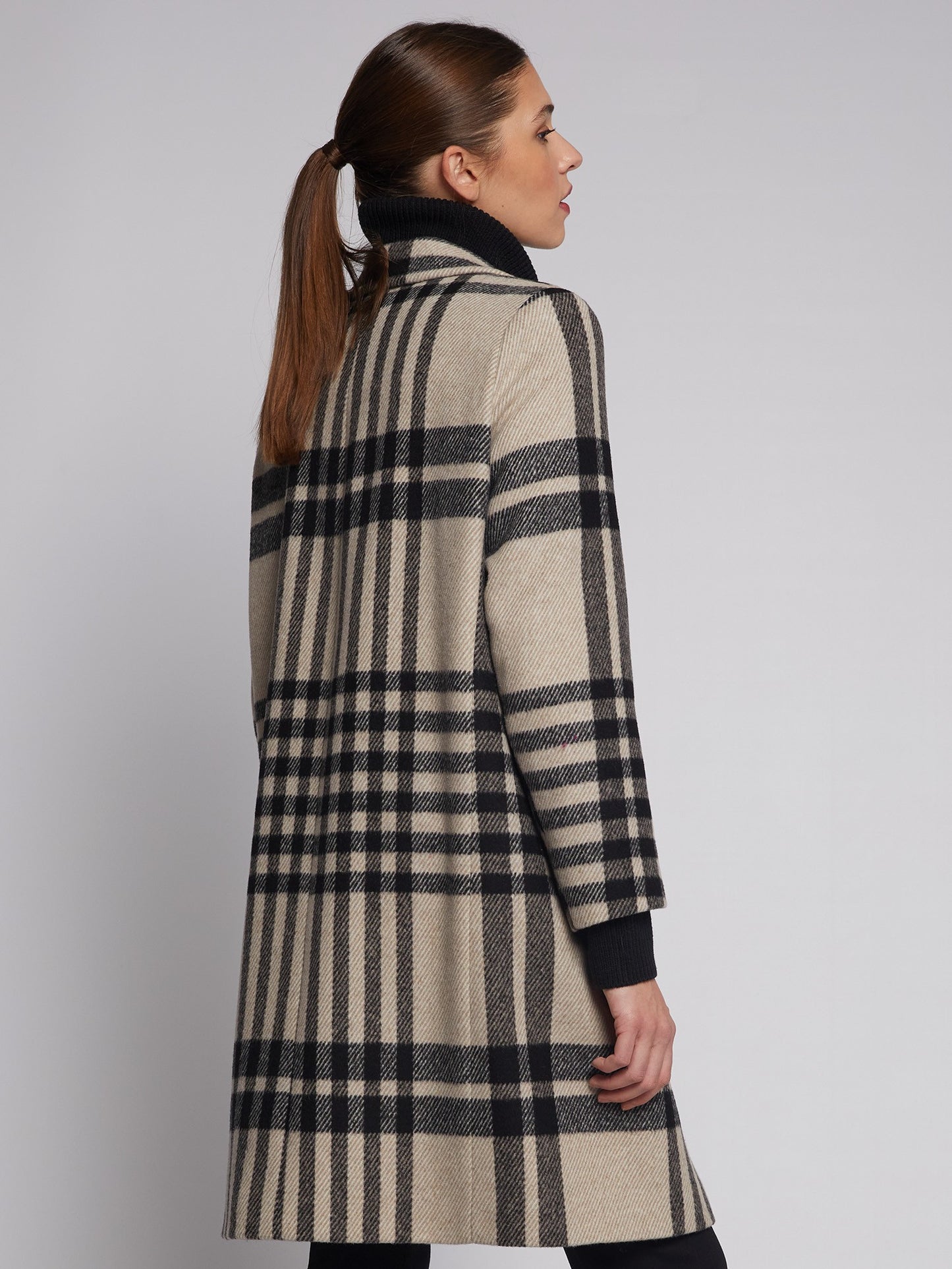 Vilagallo Check Coat