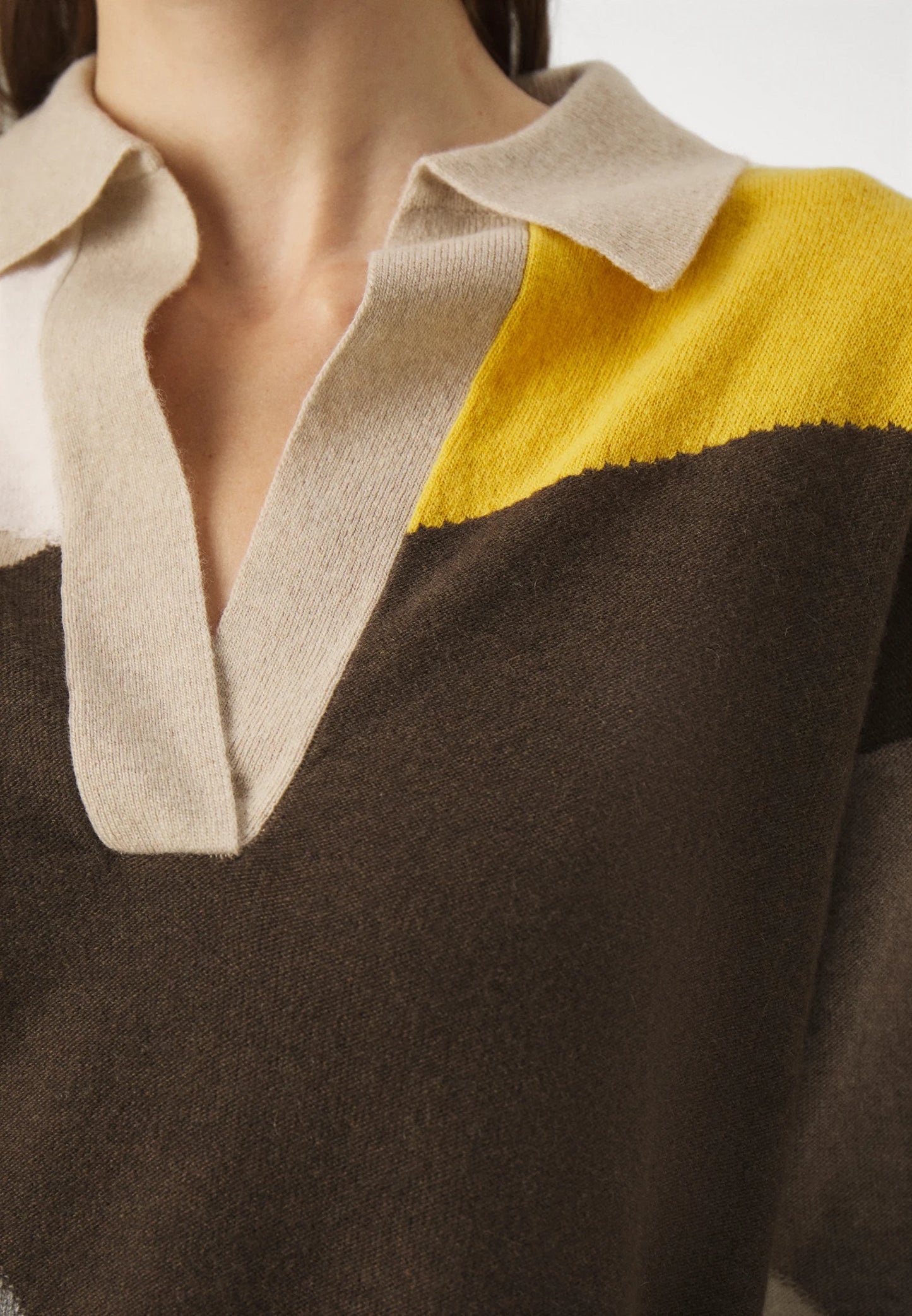 Marella Notch Neck Sweater