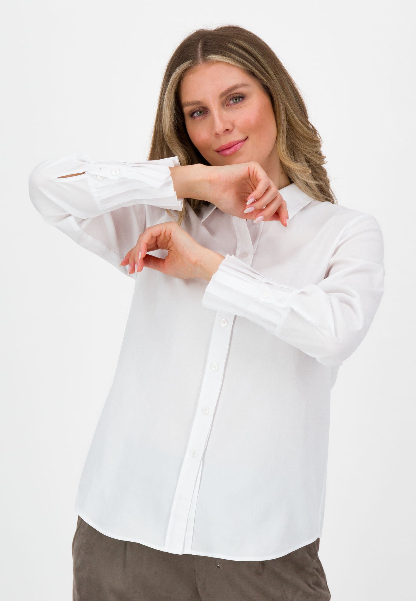 SE Just White Cotton Shirt