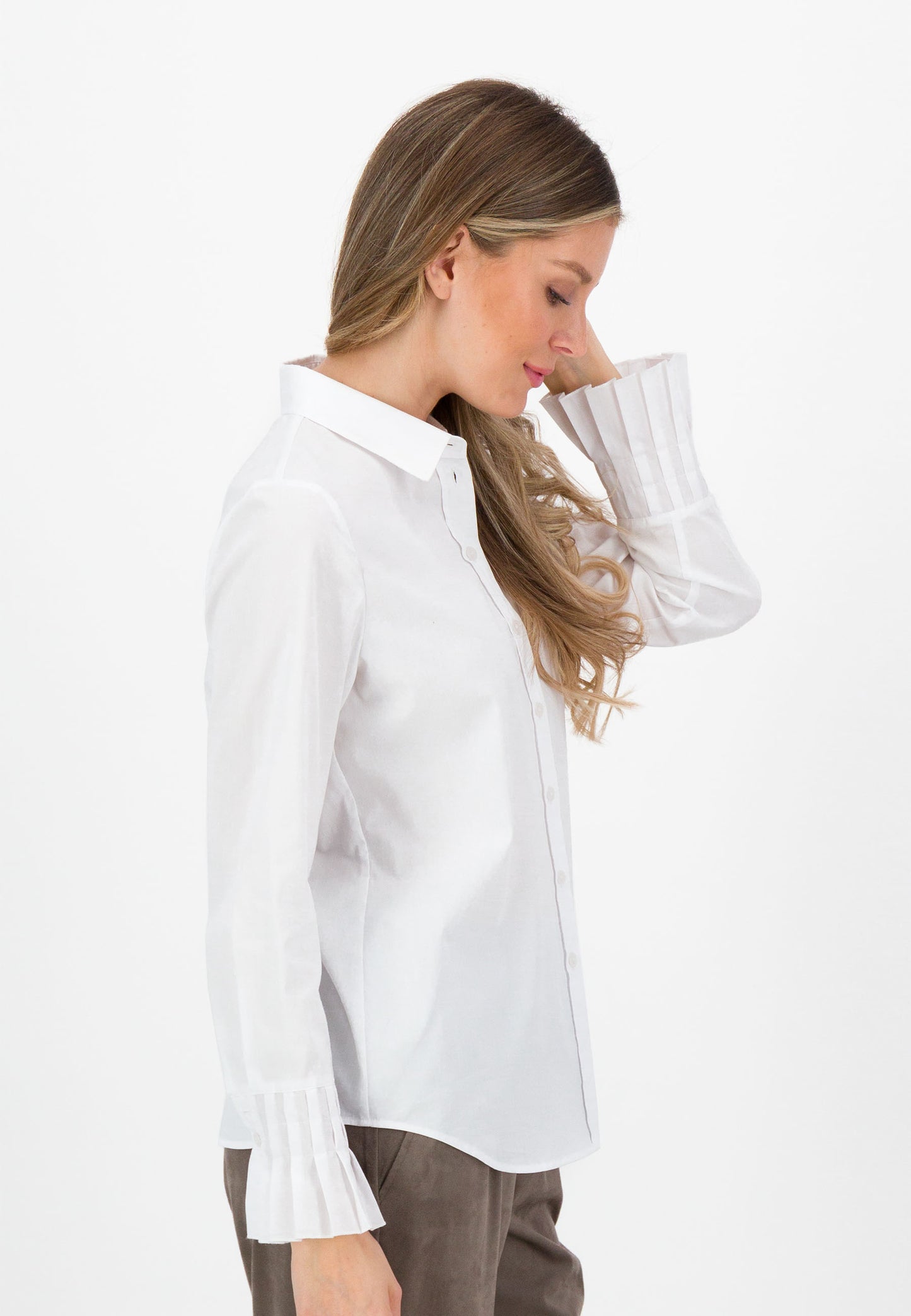 SE Just White Cotton Shirt