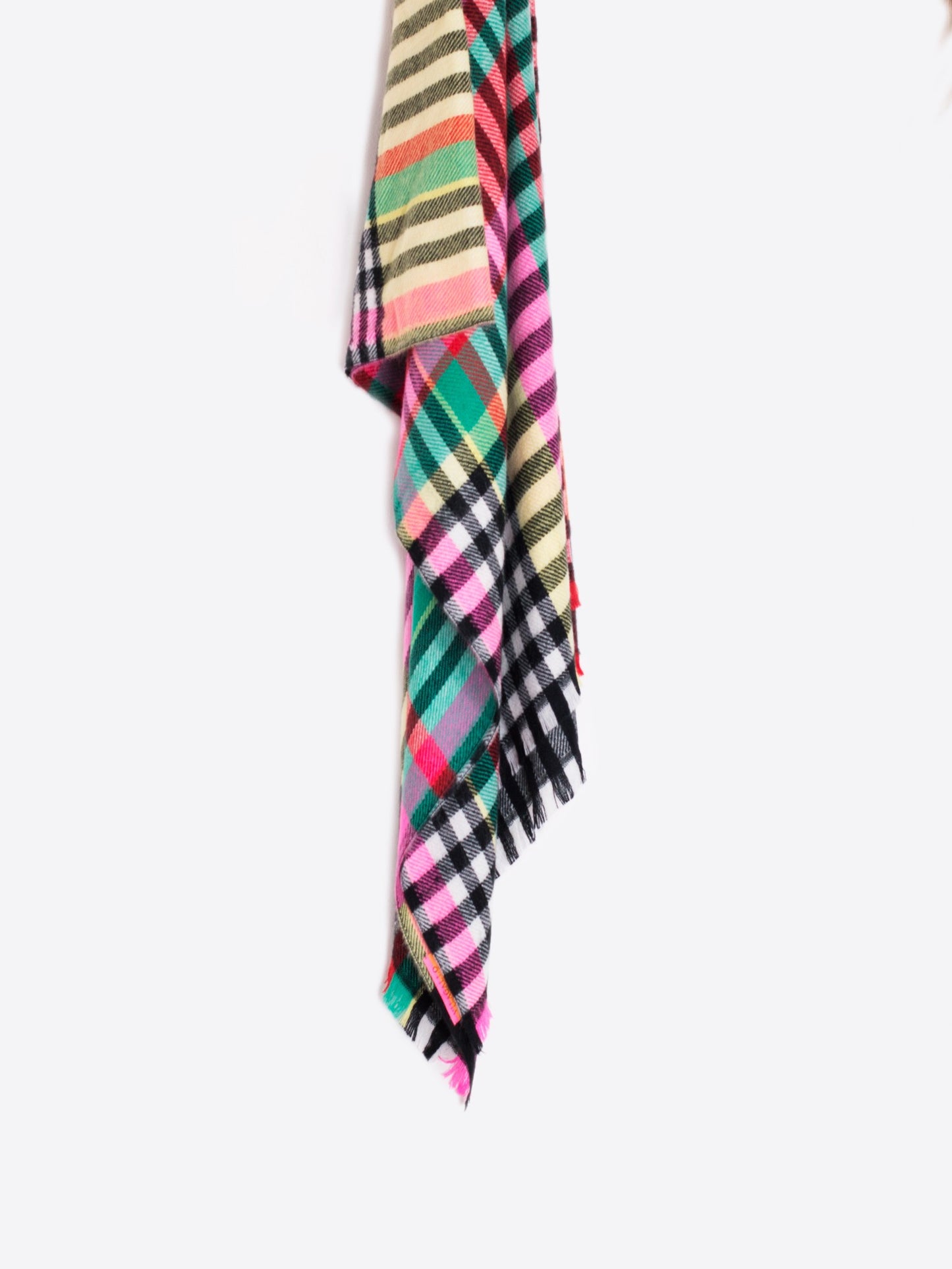 Vilagallo Check Scarf