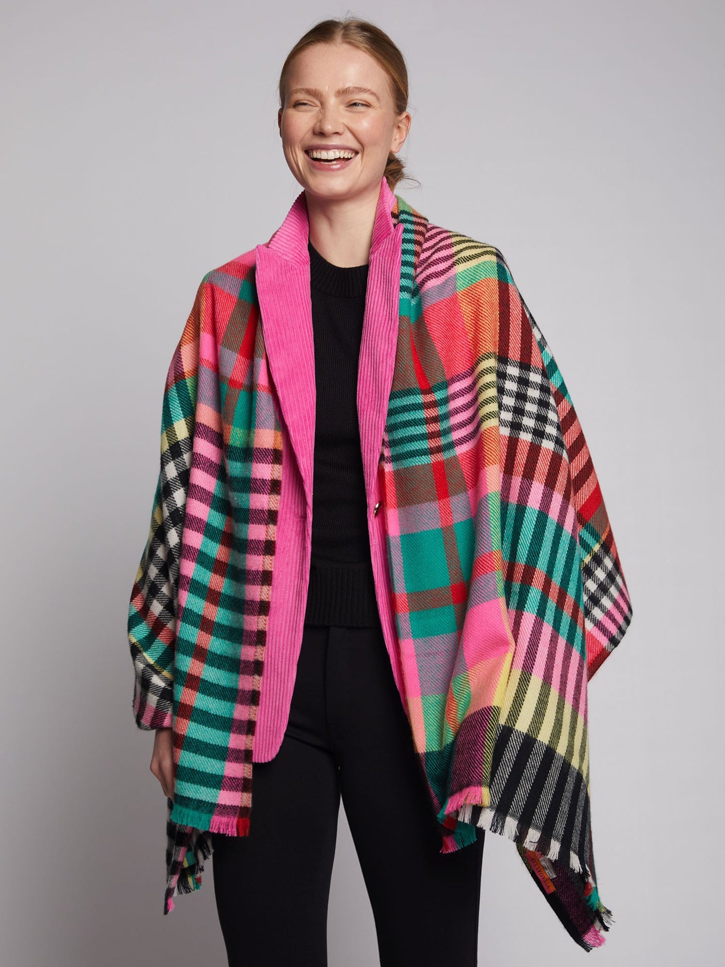 Vilagallo Check Scarf