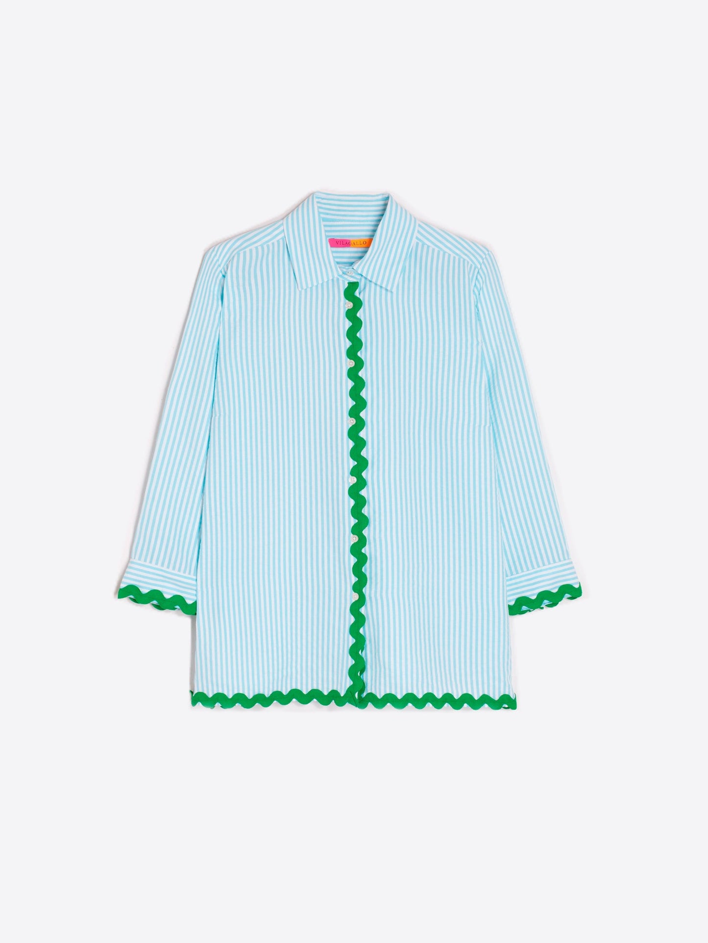 Vilagallo Seersucker Shirt 32182