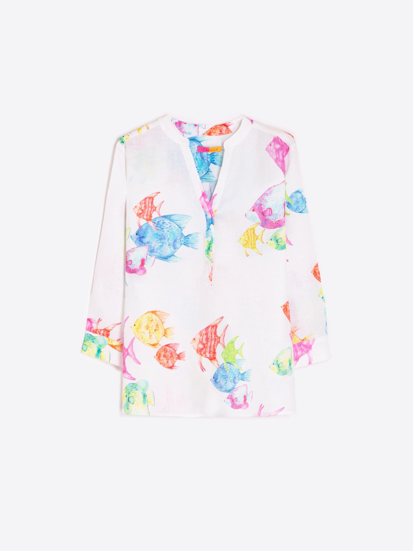 Vilagallo Fish Print Tunic 32453