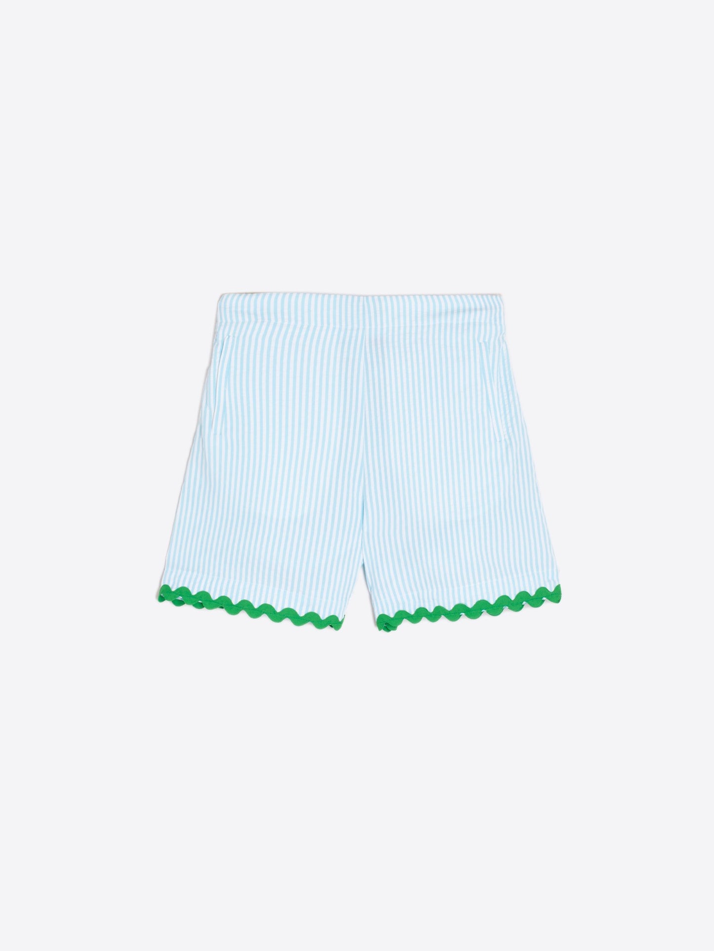 Vilagallo Seersucker Shorts 32170