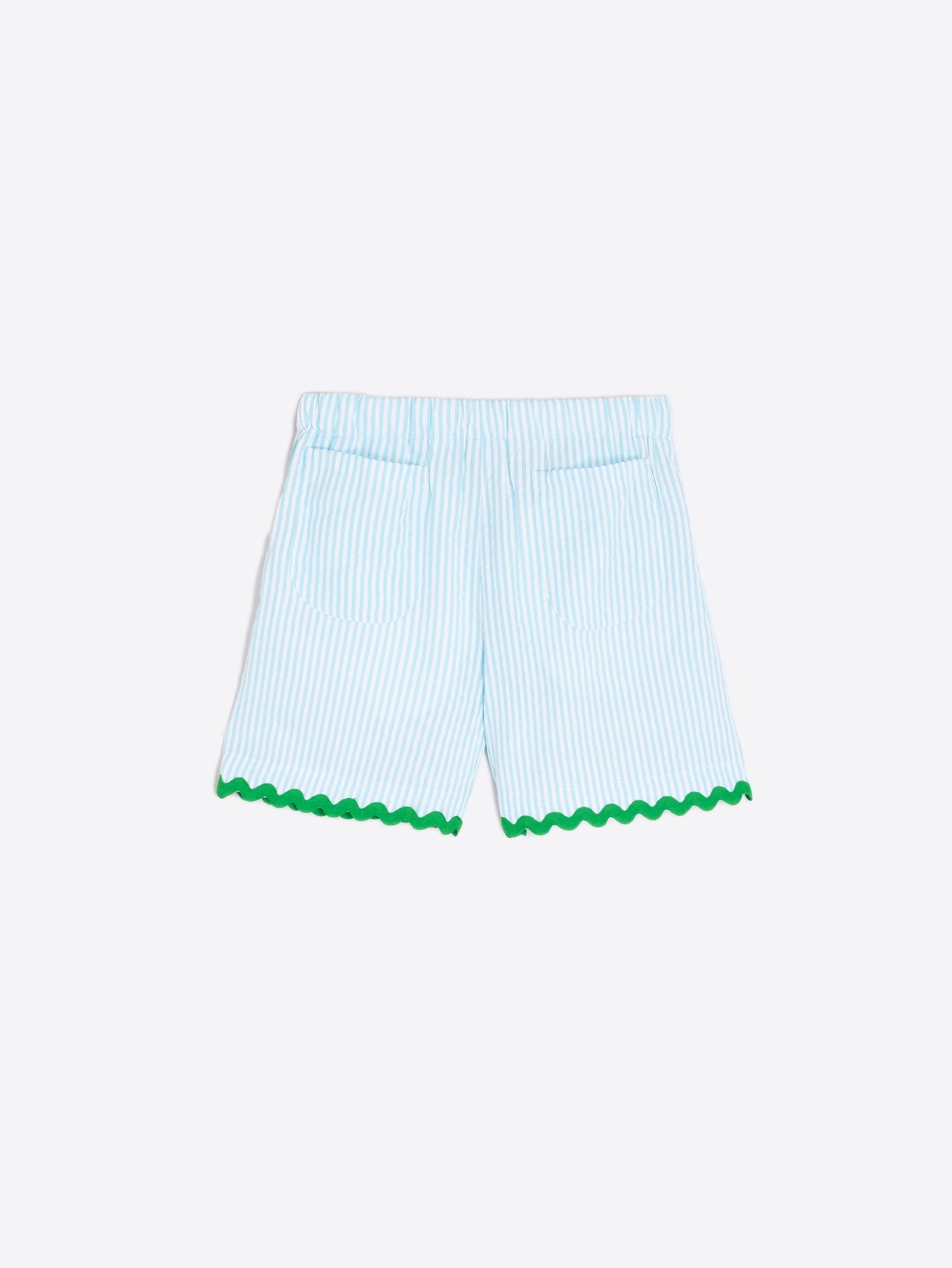 Vilagallo Seersucker Shorts 32170