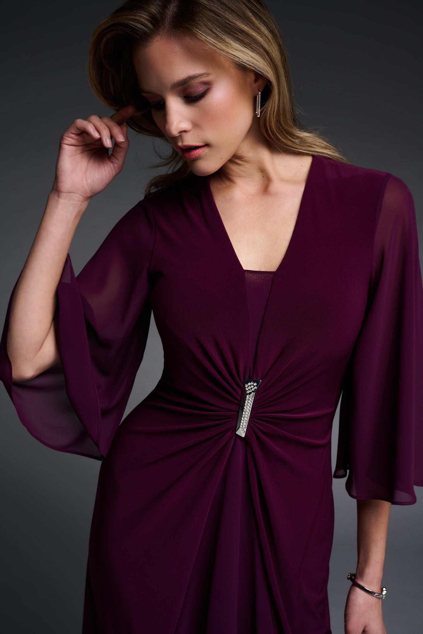 Joseph Ribkoff Wide Sleeved Dress