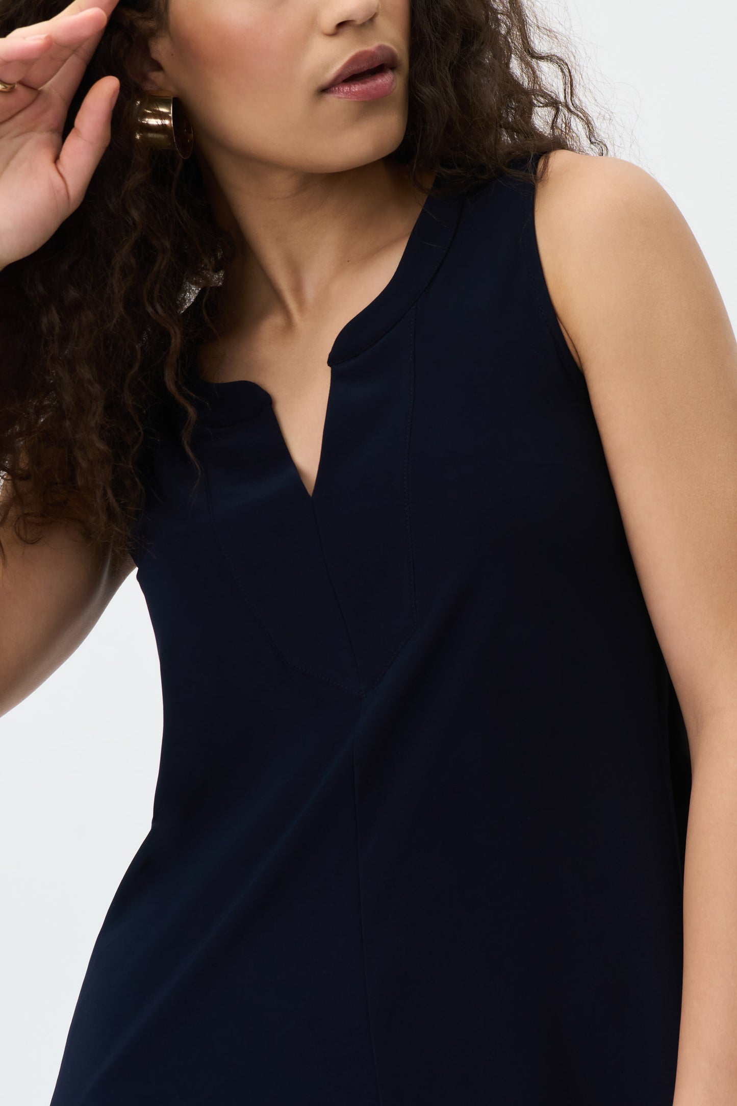 Joseph Ribkoff Navy Sleeveless Top