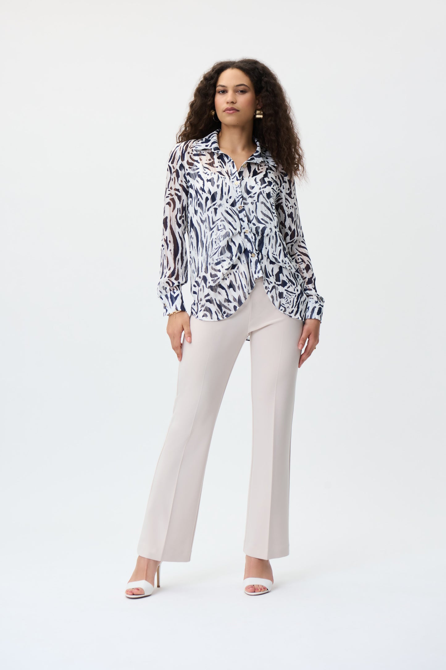 Joseph Ribkoff Classic Wide Leg Trousers