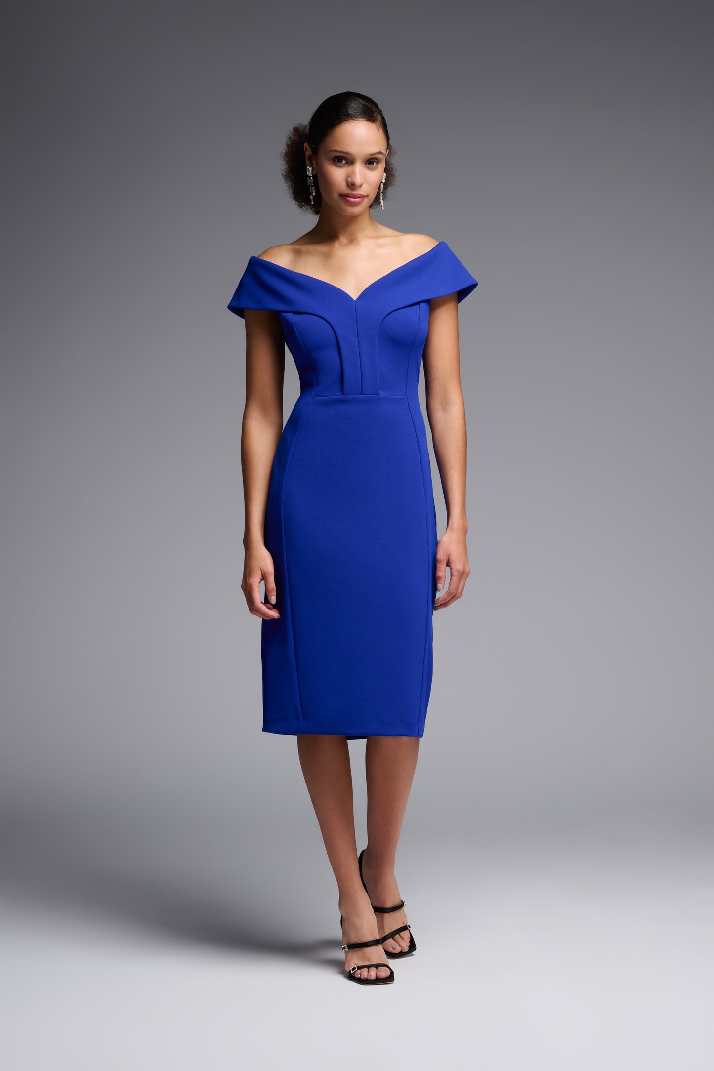 Joseph Ribkoff Signature Royal Sapphire Dress