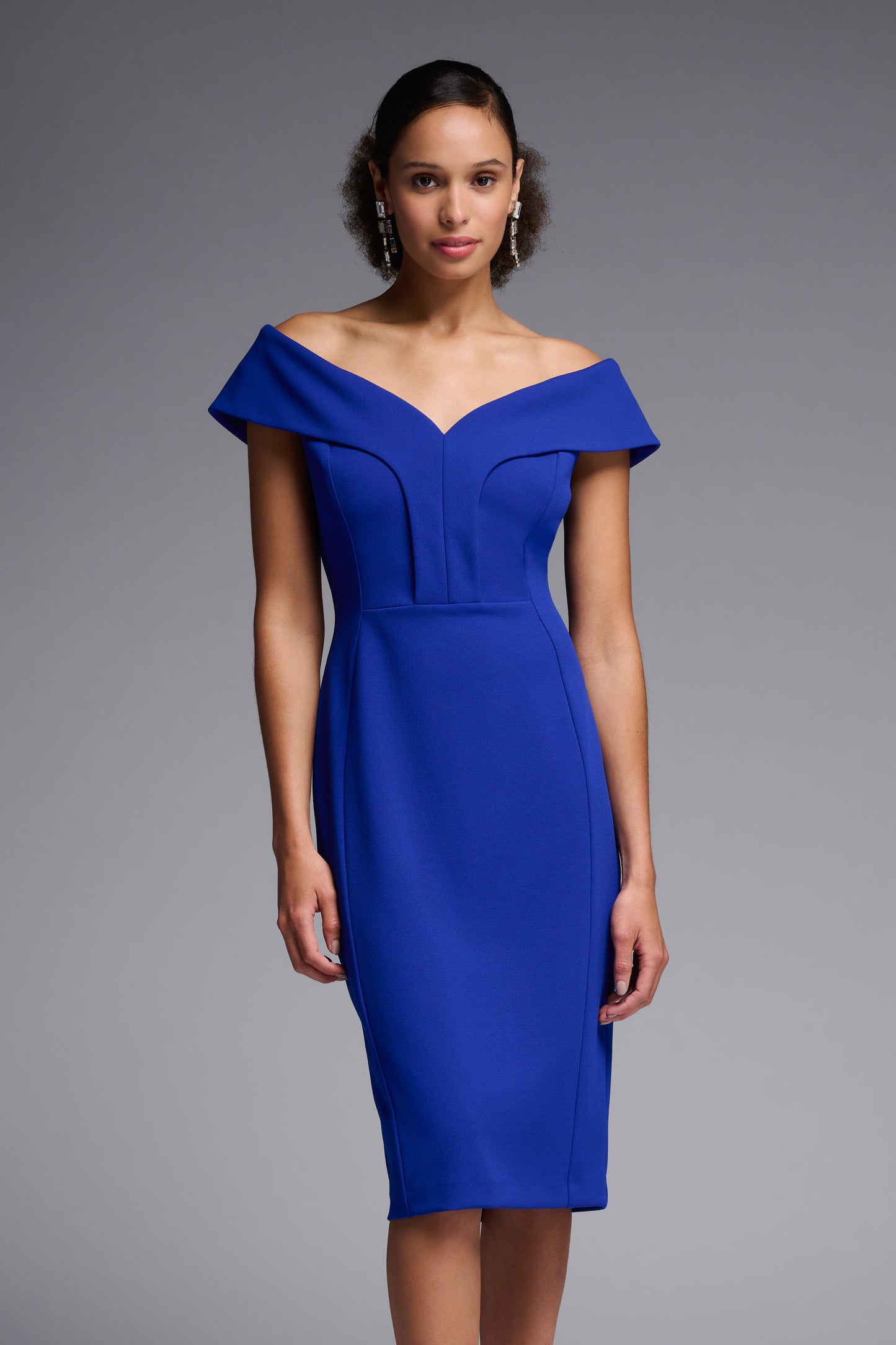 Joseph Ribkoff Signature Royal Sapphire Dress