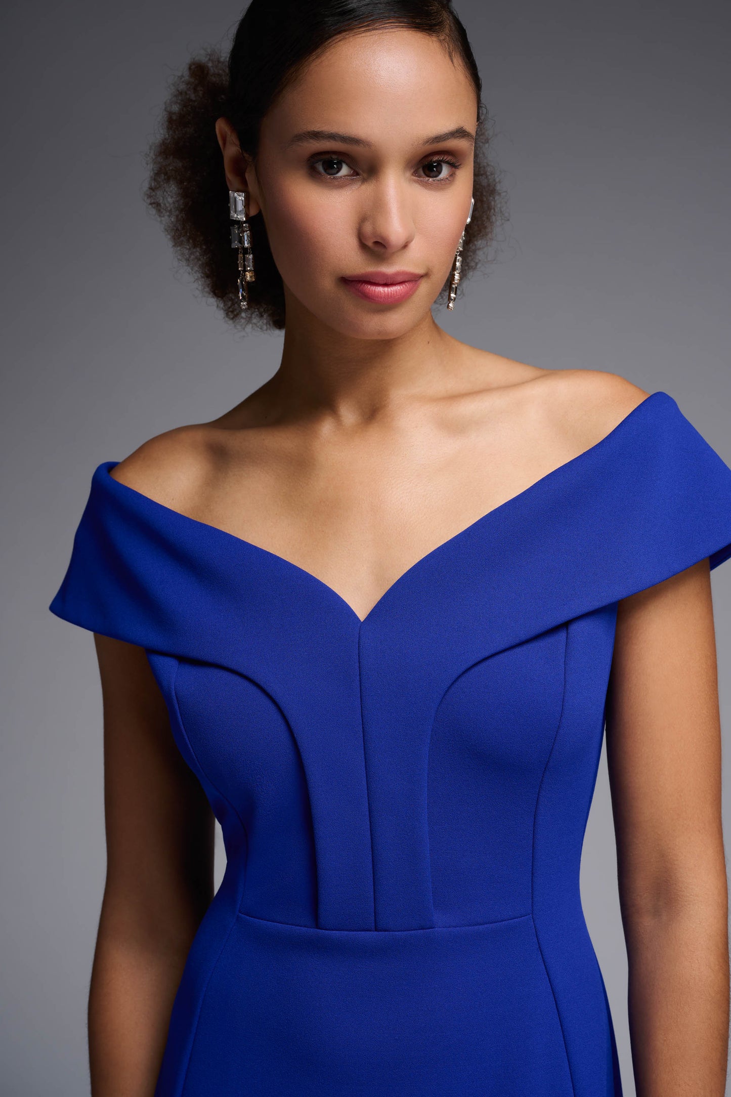 Joseph Ribkoff Signature Royal Sapphire Dress