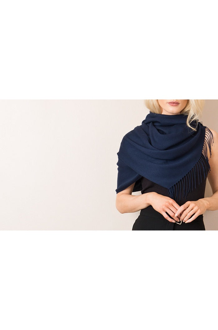 Pia Rossini PIA Pashmina NAVY