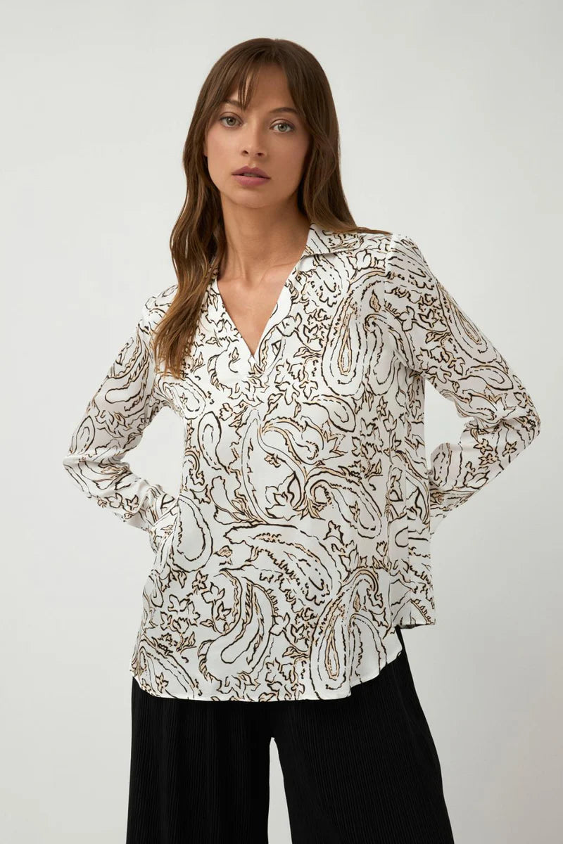 Bariloche Print Blouse Animi
