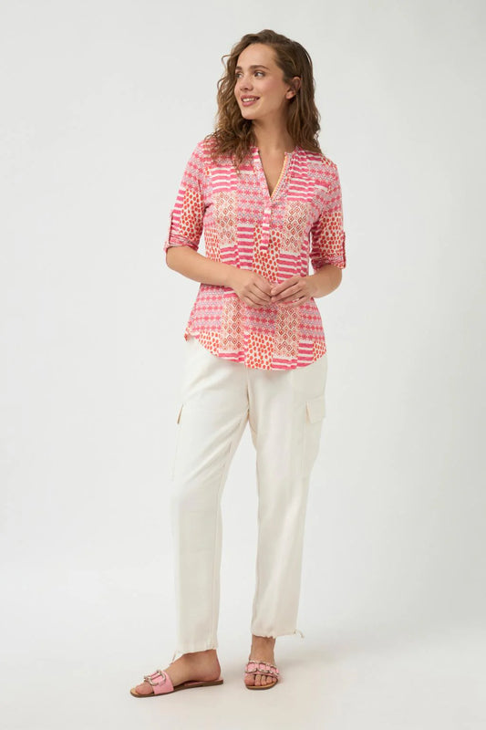 Tinta Print Blouse Liz