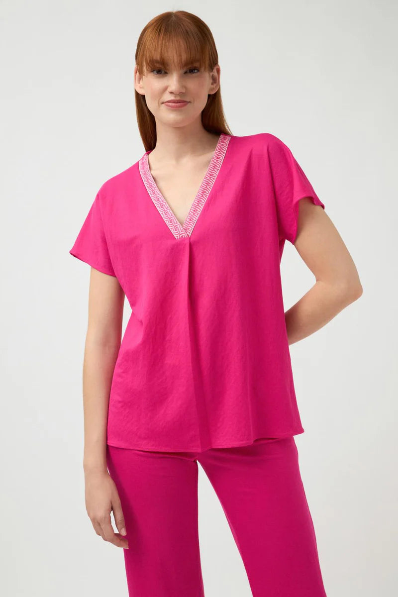 Tinta Fuchsia Top Marga