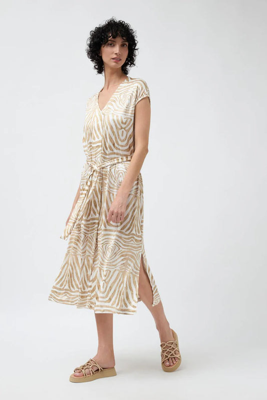 Bariloche Print Jersey Dress Arganzuela