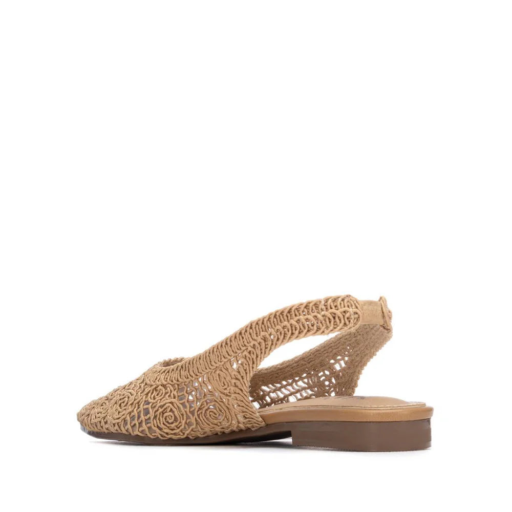 Xti Woven Flat Sling Back 14512403