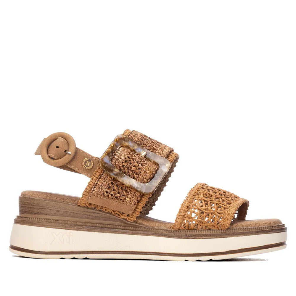 Xti Camel Flatform Sandal 145241