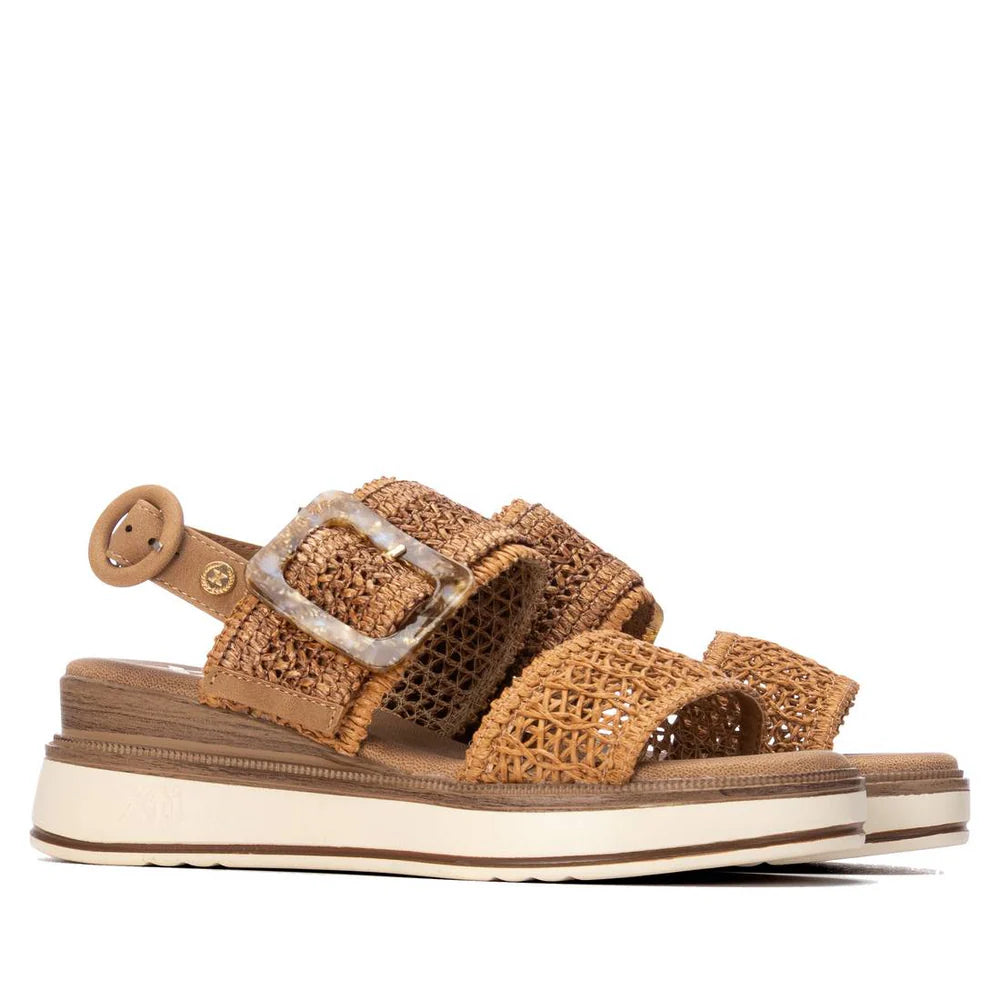 Xti Camel Flatform Sandal 145241