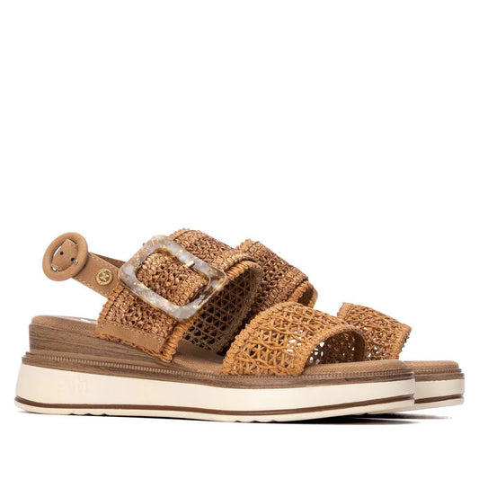 Xti Camel Flatform Sandal 145241