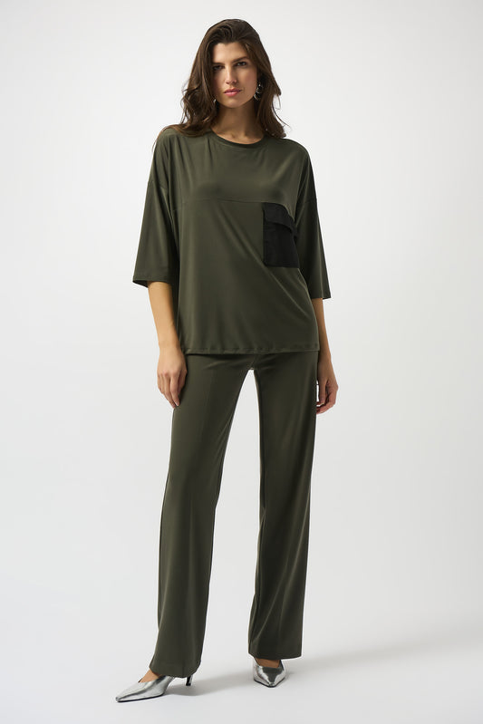 Joseph Ribkoff Avocado Trouser 153088F25