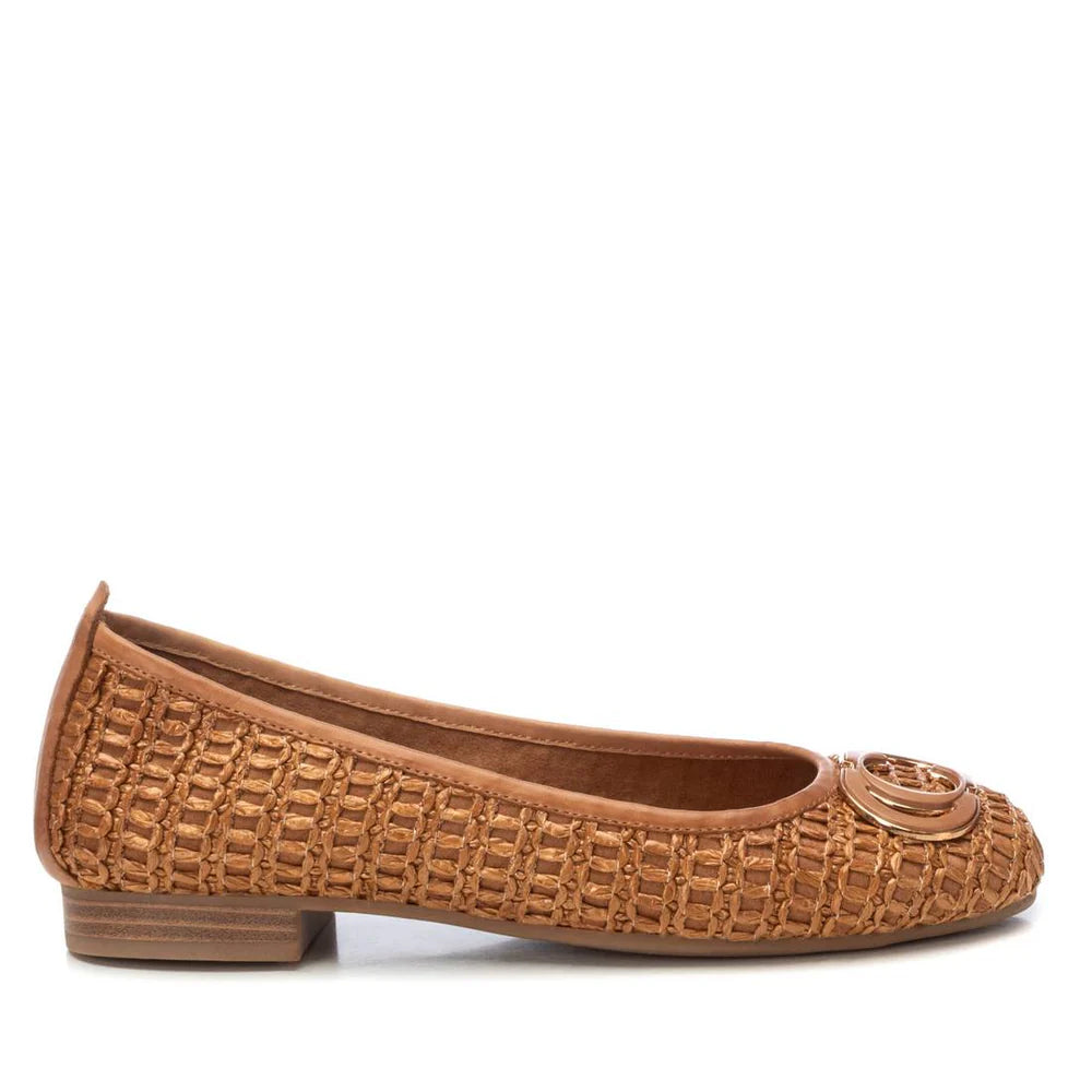 Carmela Camel Plaited Pumps 162169