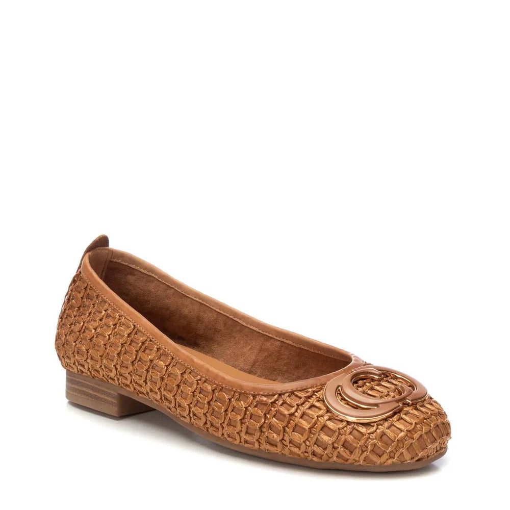 Carmela Camel Plaited Pumps 162169