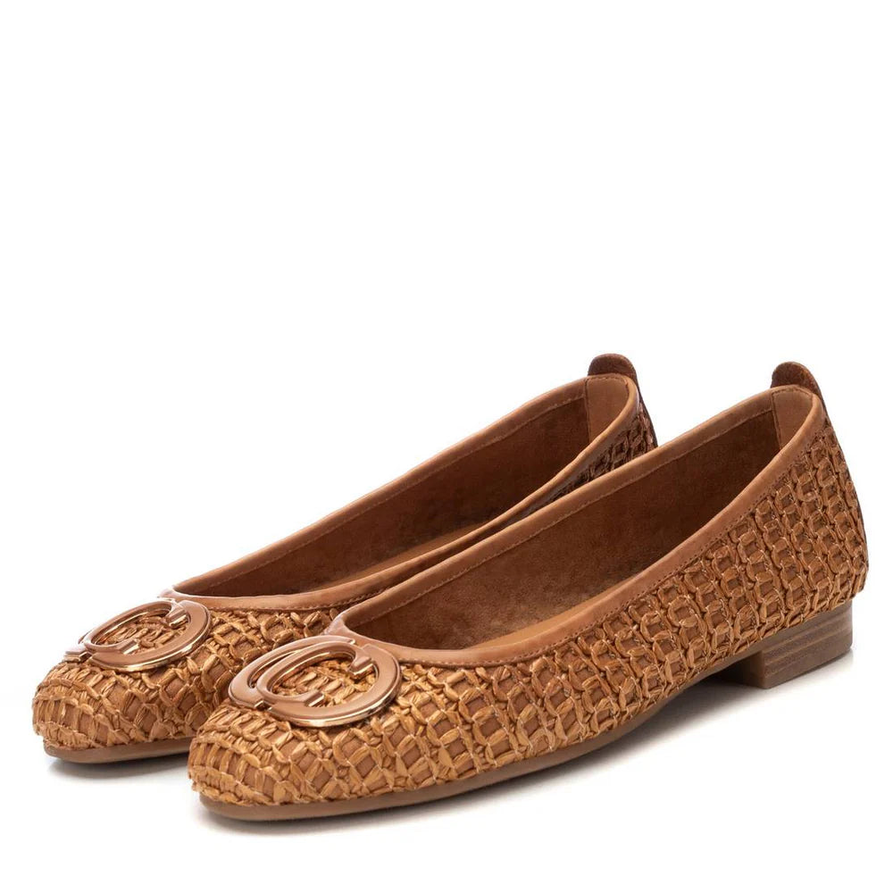 Carmela Camel Plaited Pumps 162169