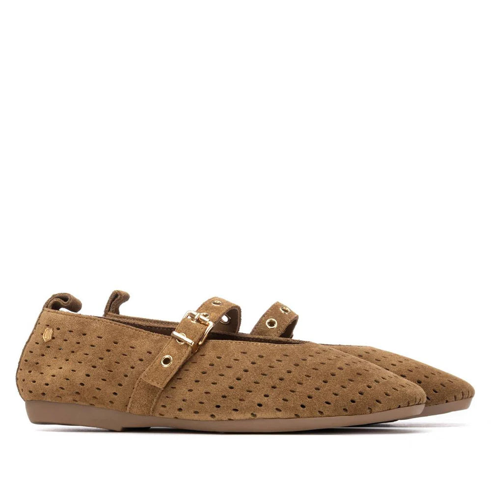 Carmela Punched Suede Flat 16314201