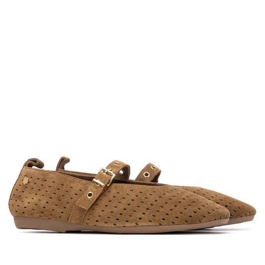 Carmela Punched Suede Flat 16314201
