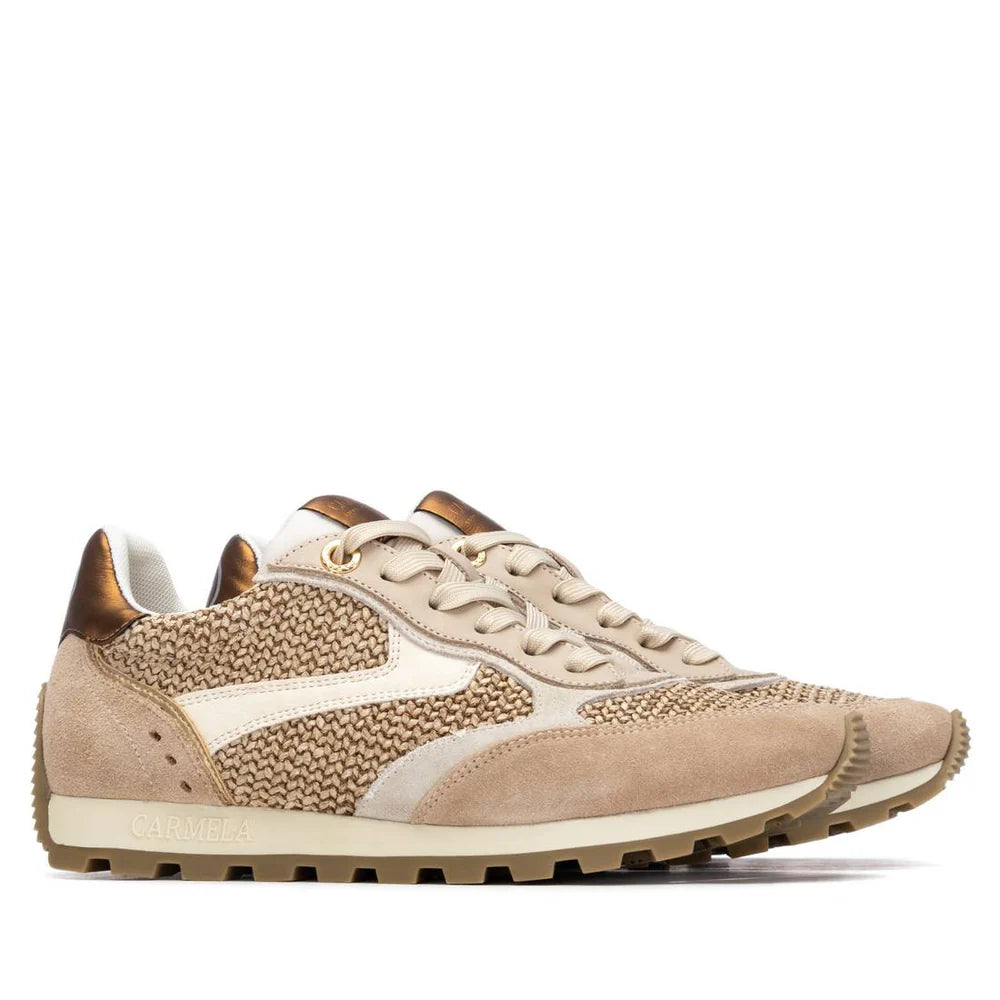 Carmela Beige Trainers 16323002