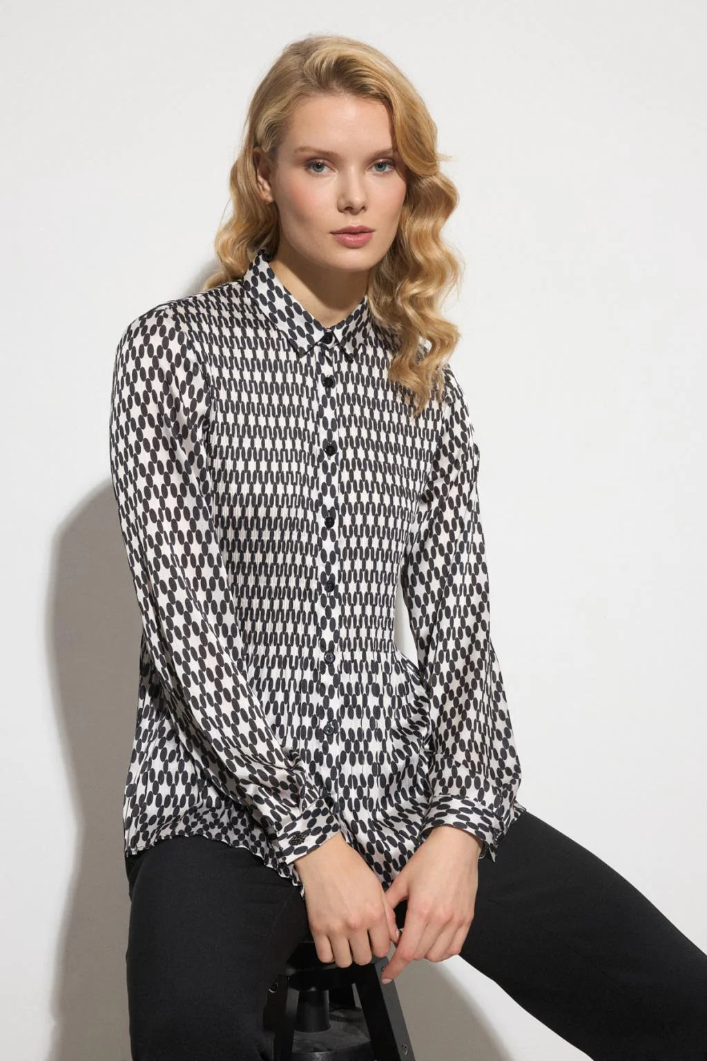 Bariloche Geo Spot Print Blouse Thiar