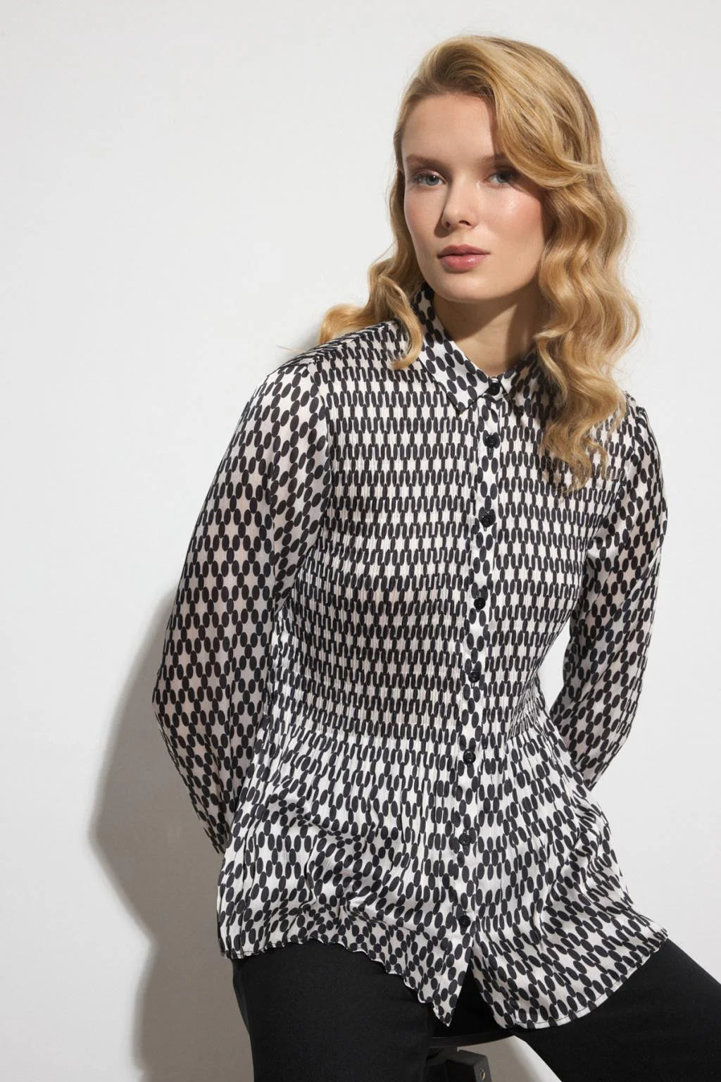 Bariloche Geo Spot Print Blouse Thiar
