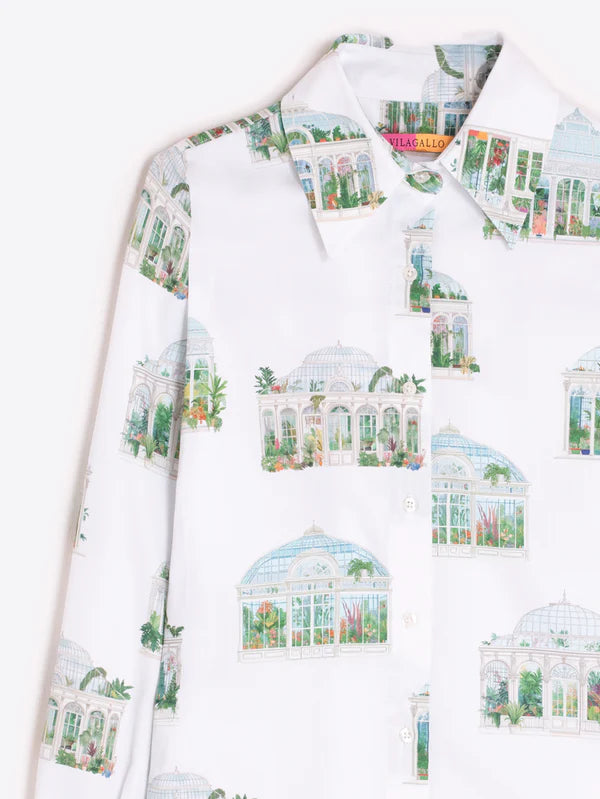Vilagallo Kew Garden Print Shirt 33309