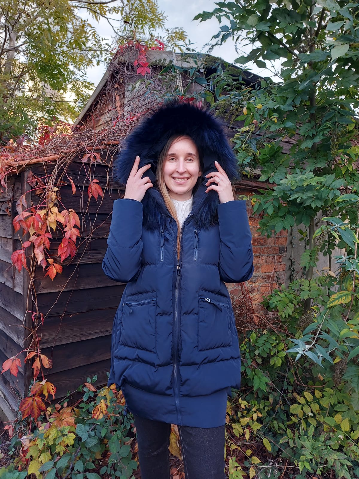 Levinsky Michelle 2 Navy Coat