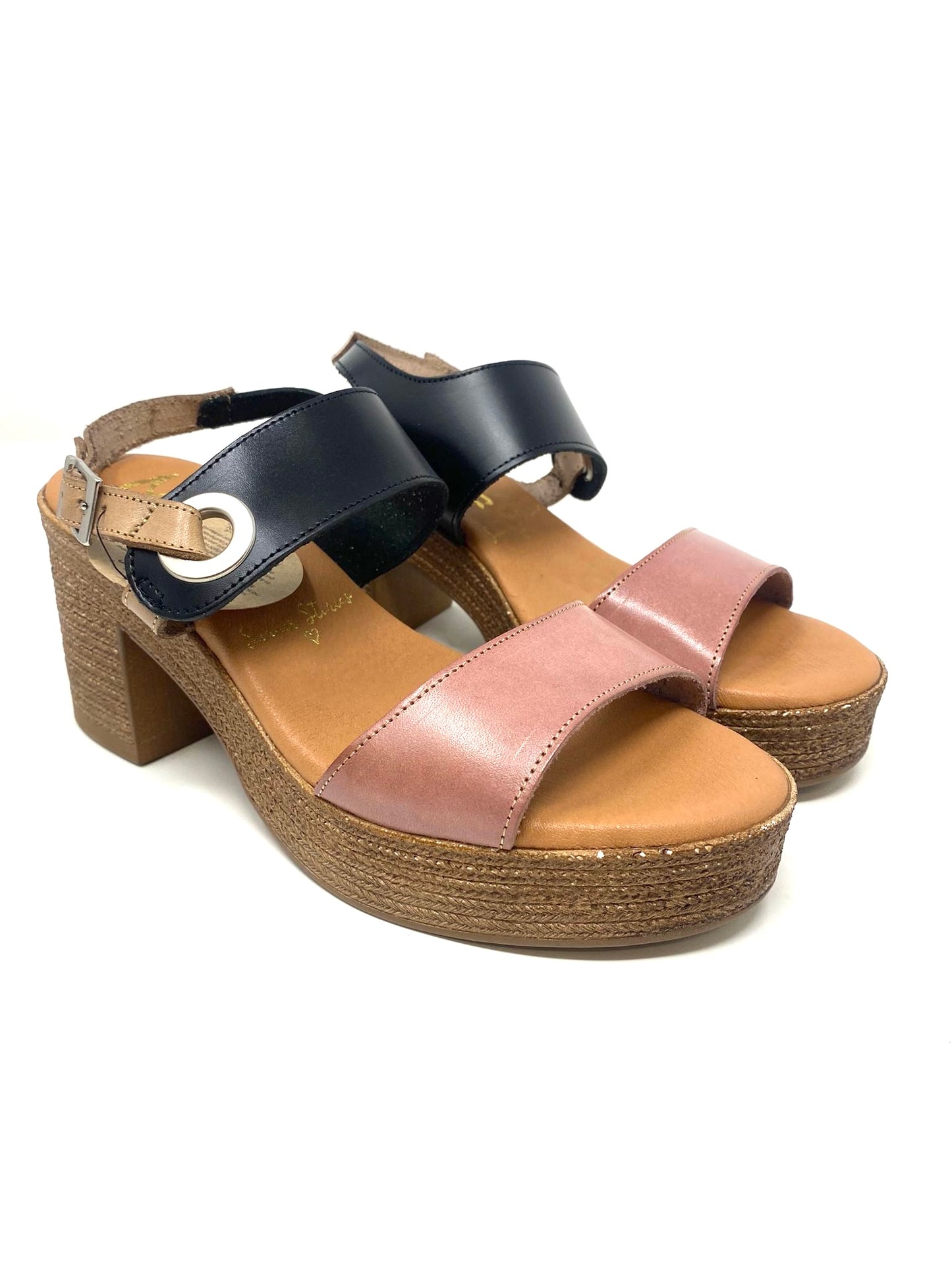 Marila Bangui chunky block heel sandal
