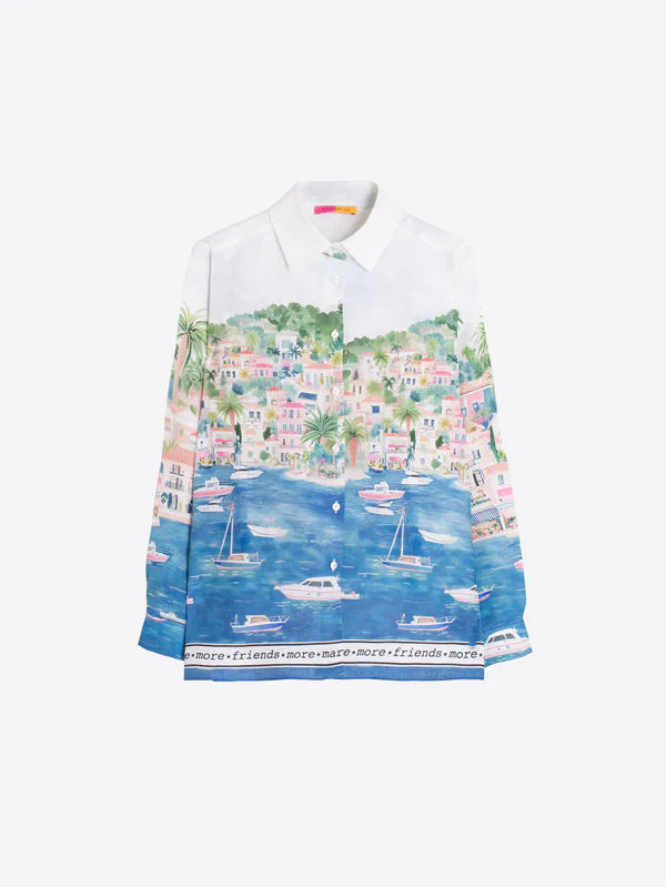 Vilagallo Puerto Banus Print Shirt 33566