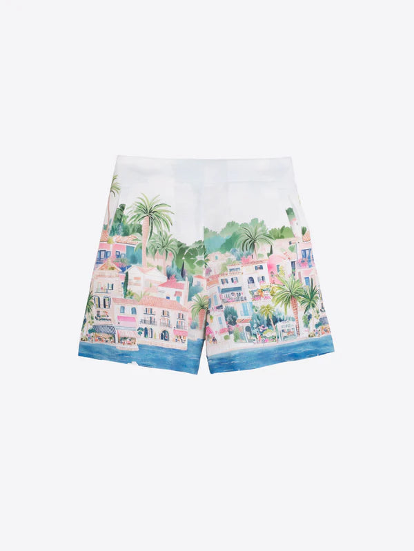 Vilagallo Puerto Banus Print Shorts 33573