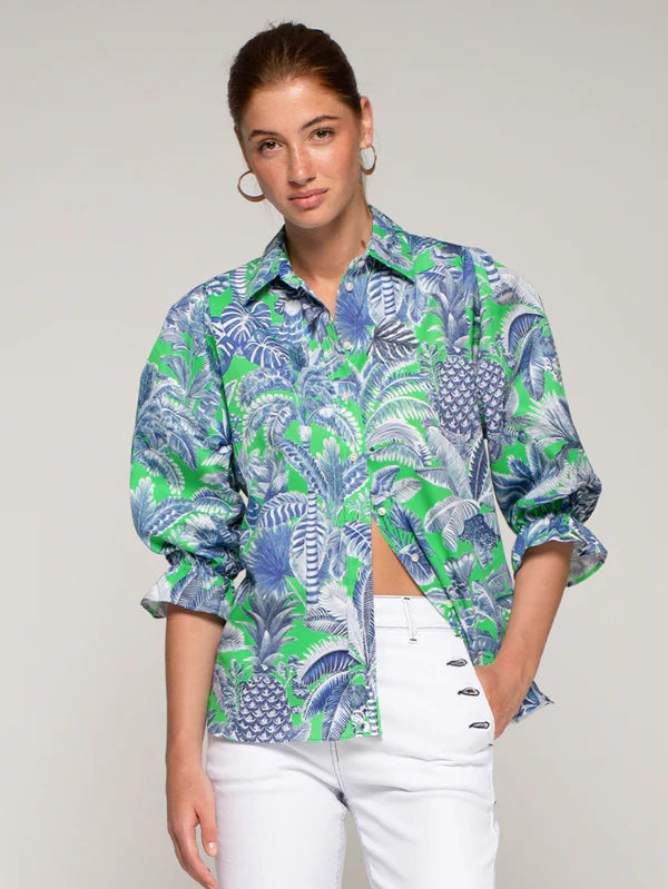 Vilagallo Tropical Print Shirt 33587