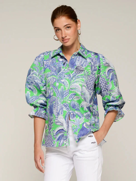 Vilagallo Tropical Print Shirt 33587