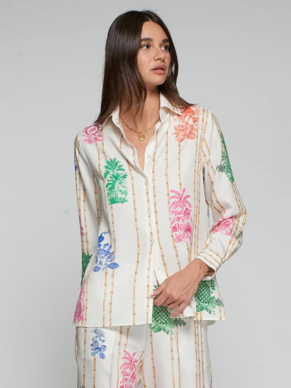 Vilagallo Bamboo Print Shirt 33647