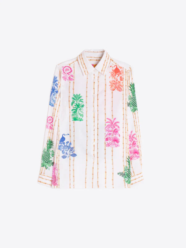 Vilagallo Bamboo Print Shirt 33647